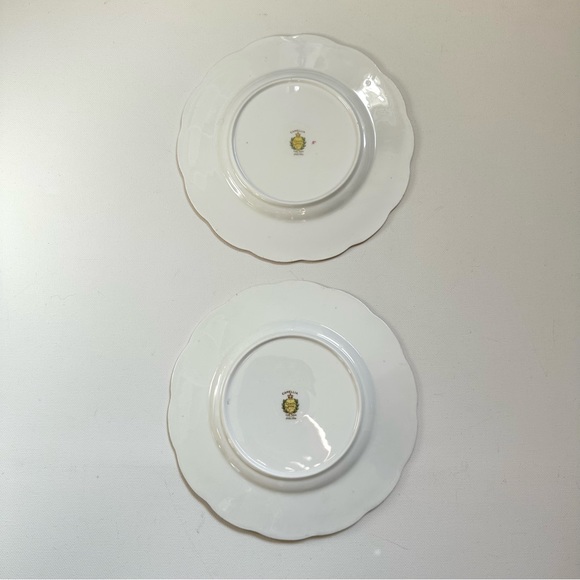 2 Vintage Plates - Camellia Pattern - Picture 5 of 5